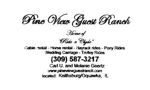 Pine View Guest Ranch logo