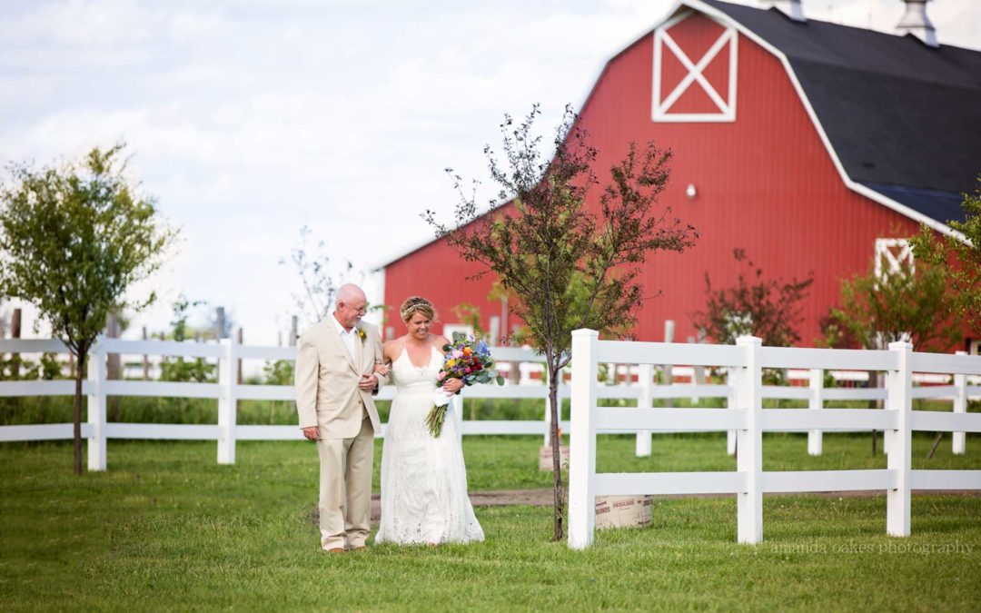 Father Bride Big Red Barn Quad Cities Wedding Venue Barn Wedding Outdoor Wedding